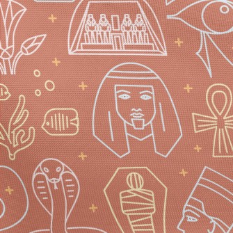Ancient Egyptian Culture Pongee