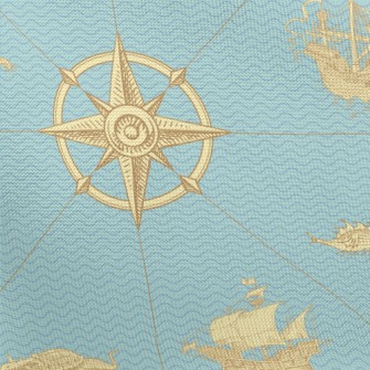 Ancient Nautical Charts Pongee