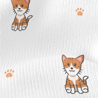 Cartoon Tabby Cat Stretch Jersey