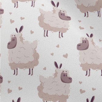 Fluffy Soft Sheep Chiffon