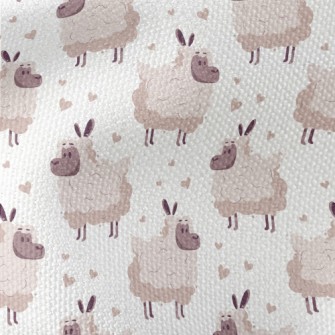 Fluffy Soft Sheep Waterproof Canvas