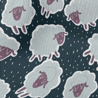 Cartoon Sheep Doodle Terry