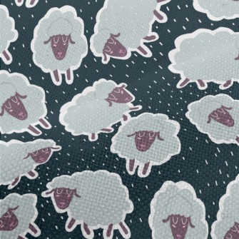 Cartoon Sheep Doodle Performance Linen