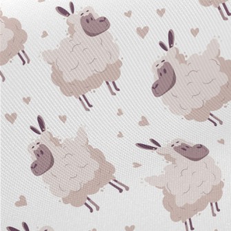 Fluffy Soft Sheep Twill