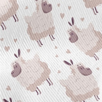 Fluffy Soft Sheep Standard Corduroy