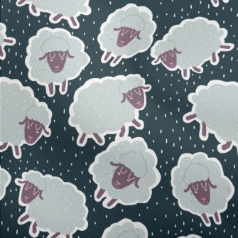 Cartoon Sheep Doodle Dobby