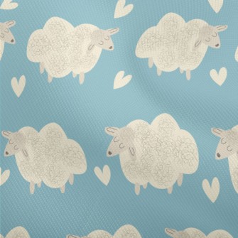 Hand Drawn Sheep And Love Dobby