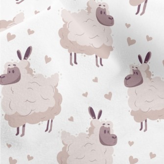 Fluffy Soft Sheep Micro Fleece