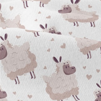 Fluffy Soft Sheep Modern Jersey
