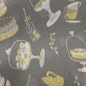 Elegant Afternoon Tea Standard Corduroy