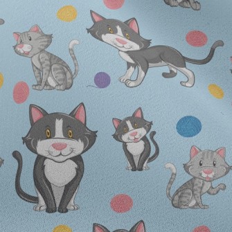 Cat Playing With Yarn Ball Chiffon