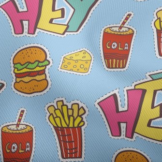 Delicious Burgers And Fries Dobby