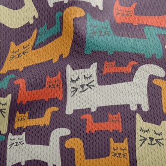 Proud Expression Kitten Athletic Mesh Flat Back