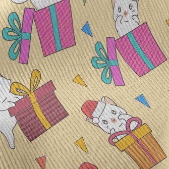 Cats Singing Christmas Songs Standard Corduroy