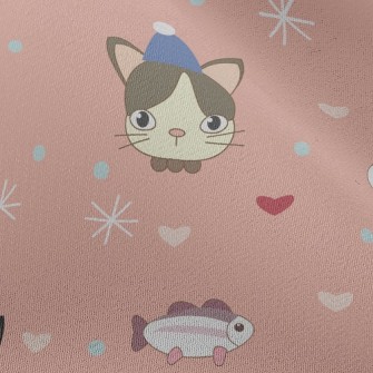 Kitten Celebrates Birthday Chiffon