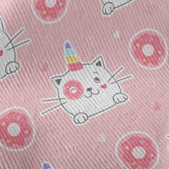 Cat Who Steals Donuts Standard Corduroy