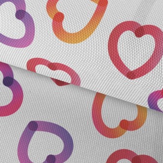 Gradient Empty Basket Of Love Waterproof Oxford