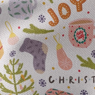Rich Christmas Day Waterproof Canvas