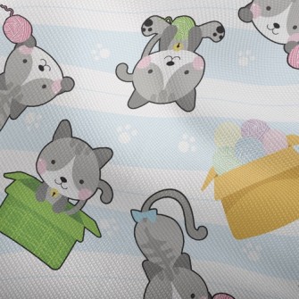 Playful Rolling Cat Dobby