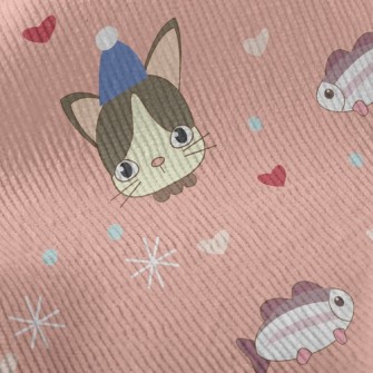 Kitten Celebrates Birthday Standard Corduroy