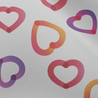 Gradient Empty Basket Of Love Chiffon