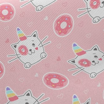 Cat Who Steals Donuts Twill