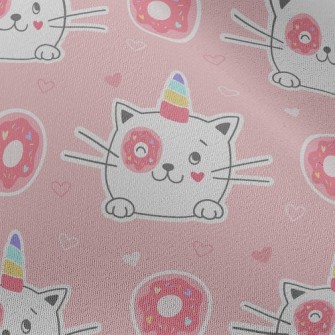 Cat Who Steals Donuts Chiffon