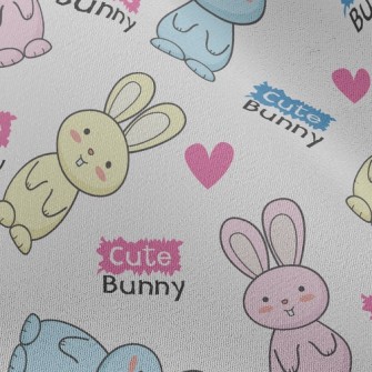 Cute Bonnie Rabbit Chiffon