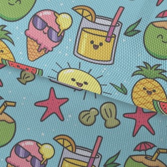 Funny Coconut Milk Ice Cream Waterproof Oxford