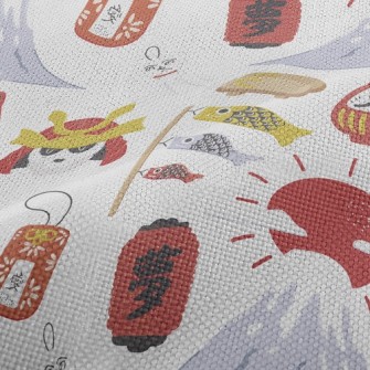 Japanese Culture Samurai Performance Linen