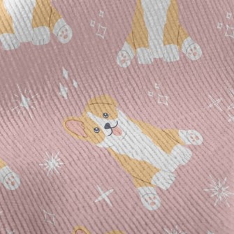 Coquettish Corgi Standard Corduroy