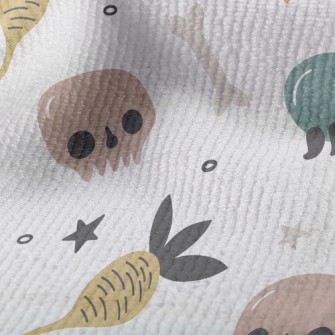 Poisonous Mushrooms And Skulls Terry