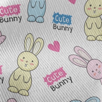Cute Bonnie Rabbit Standard Corduroy