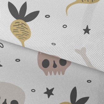 Poisonous Mushrooms And Skulls Waterproof Oxford