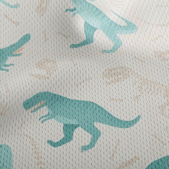 Yelling About Tyrannosaurus Athletic Mesh Flat Back