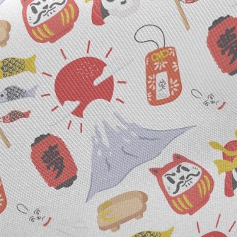 Japanese Culture Samurai Twill