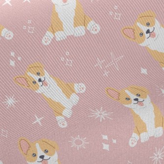 Coquettish Corgi Twill