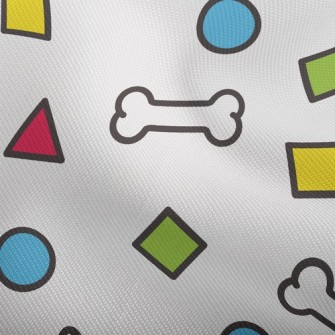 Geometric Toy Dog Bones Dobby