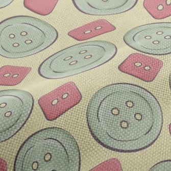 Oversized Buttons Performance Linen