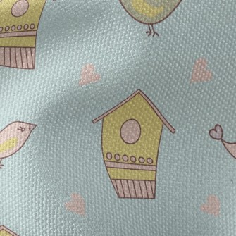 Love Bird Nest Waterproof Canvas