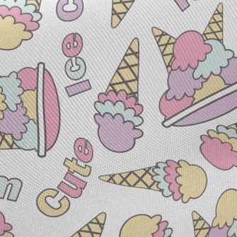Three Colors Of Bright Ice Cre Twill