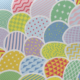 Weird Pattern Arch Twill
