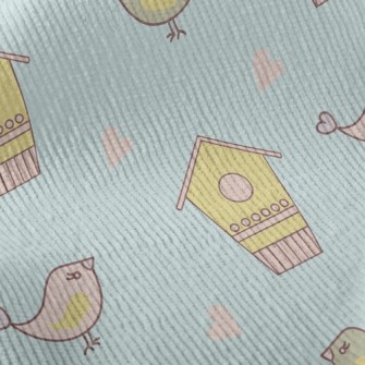 Love Bird Nest Standard Corduroy