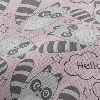 Say Hello Raccoon Performance Linen