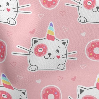 Cat Who Steals Donuts Stretch Ponte