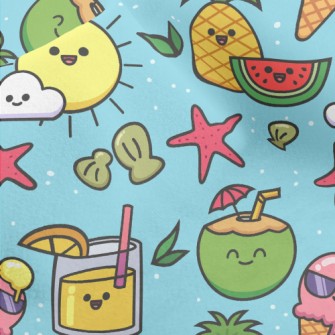Funny Coconut Milk Ice Cream Micro Fleece