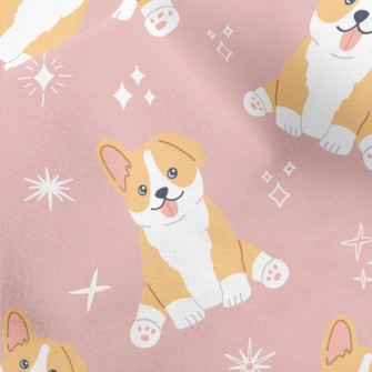Coquettish Corgi Micro Fleece