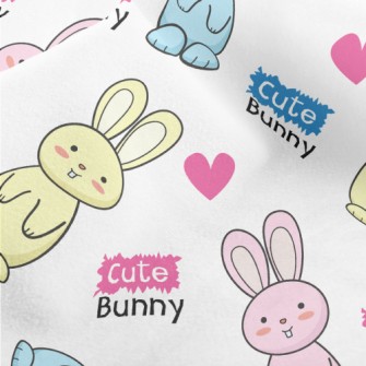Cute Bonnie Rabbit Micro Fleece