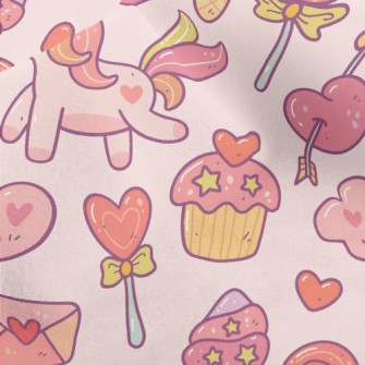 Sweet Dessert Unicorn Micro Fleece