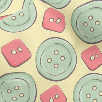 Oversized Buttons Micro Fleece